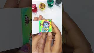 How to draw Krishna Krishna painting shorts krishna art [upl. by Ranita272]