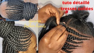 A REGARDER AVANT DE FAIRE DES NATTES COMMENT FAIRE TARZAN BRAIDS [upl. by Ellenij]