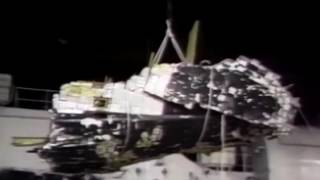 Never Seen Before Shocking Video of Space Shuttle Challenger STS 51L Debris [upl. by Einneg]