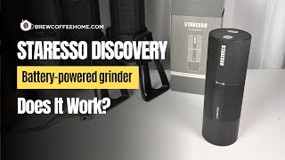 🔋Batterypowered Grinder My Staresso Discovery Coffee Grinder Review🔍 [upl. by Patty]