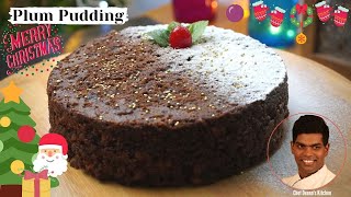 Christmas Special Plum Pudding  Plum Cake Recipe  CDK 383  Chef Deenas Kitchen [upl. by Aihpos100]