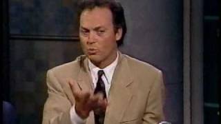 Michael Keaton on Letterman 1 1992 [upl. by Noell]