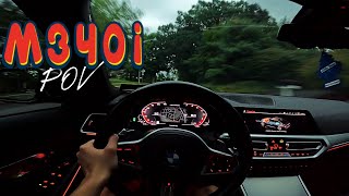 Air Drying After a Storm  M340i xDrive POV [upl. by Kellyn]