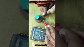 Potentiometer Testing With Multimeter Multimeter se Potentiometer Ko Test Kaise Kare Volume Testin [upl. by Llennod]