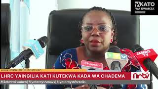 LHRC YALAANI KUTEKWA NA KUTESWA KADA WA CHADEMA KIBITI [upl. by Clements]