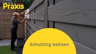 Schutting beitsen  Zo pak je dat aan  Praxis [upl. by Enyawd]