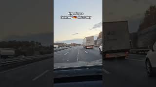 Hyperlapse video of driving through Germany 🇩🇪 motorway  from hamburg to bremen city  amazing [upl. by Flavio]