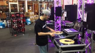 Pioneer PLX 1000 Turntable Demo w DJ NVS Styles [upl. by Dier143]