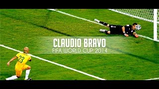 Claudio Bravo  Best Saves World Cup 2014 720p  HD [upl. by Alimhaj]