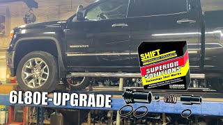 installing a shift technologies thermo bypass valve kit 20142018 6l80e transmissions upgrade [upl. by Melina]