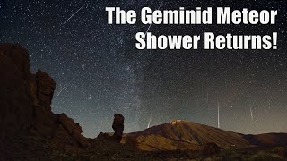 Starman Live The Geminid Meteor Shower [upl. by Gnuhc]