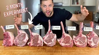 How long should you dry age a steak 7 RIBEYES go head to head [upl. by Nevaeh573]