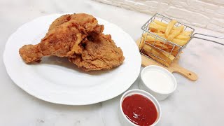 Crispy Chicken Broasted Recipe [upl. by Adnicul]