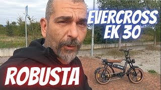 Bici Evercross EK30 Pedalata Assistita per Camper Van [upl. by Ursulina]