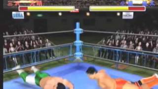 Giant Gram 2000 All Japan Pro Wrestling 3 Gameplay Video [upl. by Anived137]