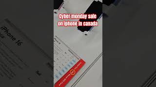 Cyber Monday deal on iPhone in canada 2024 iPhone deals in canada  iPhone 16 deals [upl. by Maddocks]