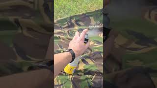 Tick Proofing A Dutch Gortex Bivy camping bushcraft militarysurplus [upl. by Eiramait315]