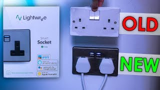 LightwaveRF Smart Socket  Cool Smart Home Tech [upl. by Whitehouse]