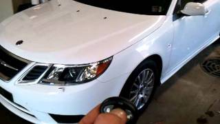 2010 Saab 93 Remote Car Starter [upl. by Nnaarual]