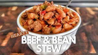 Beef And Beans Slow Cooker  Crockpot Recipes [upl. by Lesser]