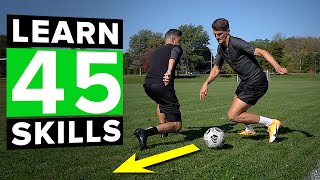 LEARN 45 AWESOME SKILLS  1 hour of tutorials [upl. by Waldman930]