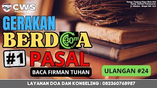 BACA ALKITAB SETIAP HARI  ULANGAN 24 [upl. by Child958]