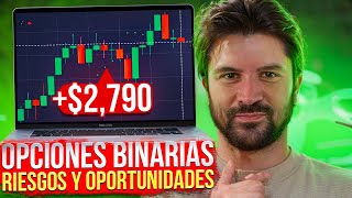 📊 OPERAR CON OPCIONES BINARIAS RIESGOS Y OPORTUNIDADES  Estrategia de Trading y Ejemplos [upl. by Ahseiyt]