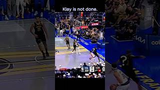 Klay is not done 🤫 shorts [upl. by Ennayd]