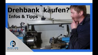 Konventionelle Drehbank kaufen  Der Kaufratgeber  Metal lathe [upl. by Nuahc]