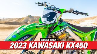 Building Your Own Kawasaki KX450SR  Racer X Garage Build [upl. by Marice40]