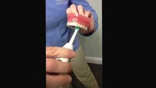 How to properly use a Sonicare Toothbrush [upl. by Ahcsatan]