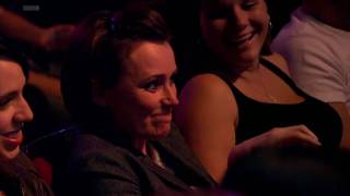 Keeley Hawes in the audience of Live at the Apollo [upl. by Ileak]