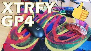 Xtrfy GP4 Mousepad  My FAVOURITE Control Pad in 2021 [upl. by Zandra]