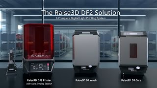 Introduction of Raise3D DF2 Solution Traceable Workflow from Start to Finish [upl. by Donaghue518]