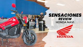 HONDA NAVI review  lo BUENO y lo MALO de una motoSCOOTER para ciudad [upl. by Annaiv]