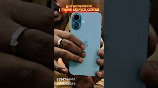 iPhone 16 back glass replacement COIMBATORE in the first service centre the Kovai phone Fix [upl. by Airakaz206]