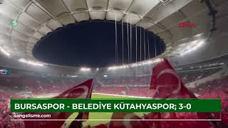 Bursaspor  Belediye Kütahyaspor 30 [upl. by Carper]