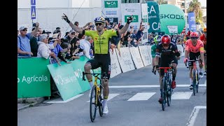 Tour of Algarve 2024  Wout Van Aert la 3e étape et 1ère de lannée Daniel Felipe Martinez leader [upl. by Dupin]