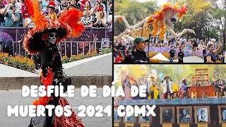 Ésta fue mi experiencia en el GRAN DESFILE DE DÍA DE MUERTOS CDMX [upl. by Rosemary366]