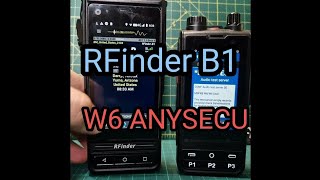 Rfinder B1 amp W6 Anysecu [upl. by Eceinwahs13]