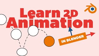 Learn 2D Animation in Blender With Grease Pencil  Drawing Tutorial [upl. by Abbe]