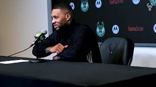 Damian Lillard Postgame Press Conference  111824 [upl. by Rothenberg]