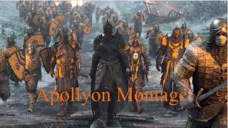 Apollyon Montage  For Honor [upl. by Nosneh870]