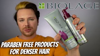 BIOLAGE FULL DENSITY  Paraben Free Products For Thicker Hair  Best Products For Hair Thickness [upl. by Keiryt]