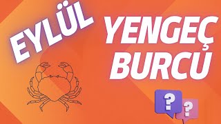 EYLÜL AYI YENGEÇ BURCU AÇILIMI burçyorumları tarot tarotfali yengeçburcu [upl. by Ahsinnod]