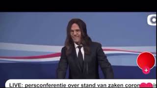 Mark Rutte in een persconferentie over 8 maanden [upl. by Adnilak]