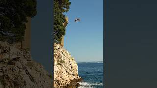 Cliff Jumping In Croatia 🇭🇷 [upl. by Sacttler]