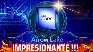 LA NUEVA ARQUITECTURA DE INTEL ARROW LAKE SE VE IMPRESIONANTE [upl. by Dinse]