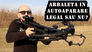 ARBALETA FOLOSITA IN AUTOAPARARE LEGAL SAU NU  poligon Galati [upl. by Eelram]