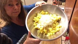 Swabian Potato Salad with Blackbean Burgers Whole Plant Based and OilFree [upl. by Bej]